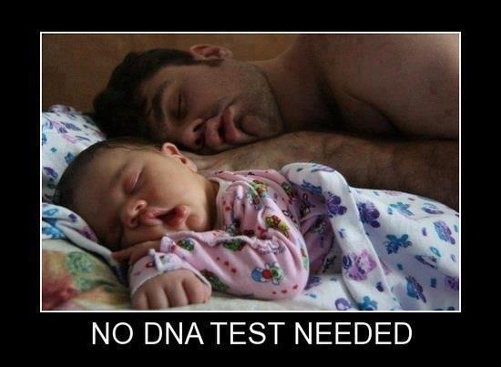 No DNA test needed!